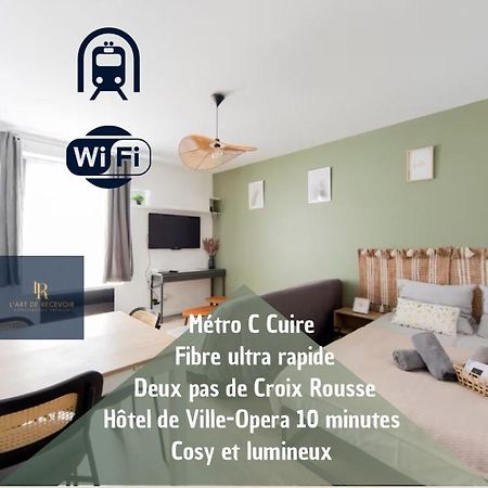 Art De Recevoir - L'Ecrin De Margnolles - Croix Rousse - Metro C-Cuire Caluire-et-Cuire Exterior photo